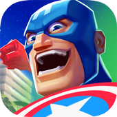 SuperHero Captain American👊: City Crime Battle💥 icon