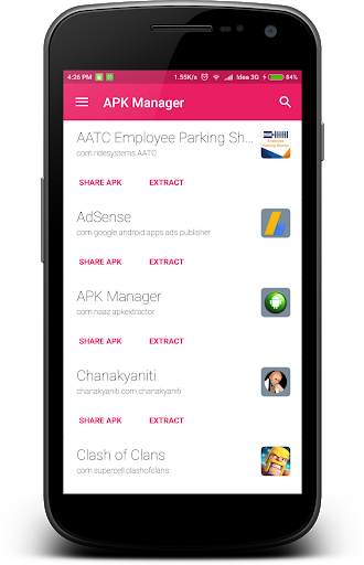 App/APK extractor screenshot 1
