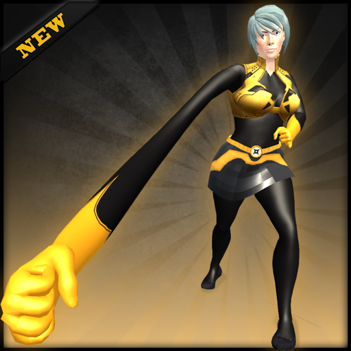 Elastic Rope Hero: Superheroes Fighting Games icon