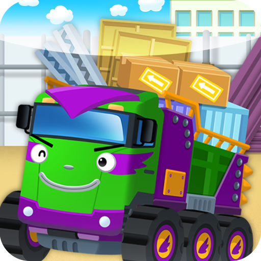 Tayo Monster Max - Dump Truck Car Game icon