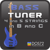 Bass Tuner 4 and 5 Strings icon