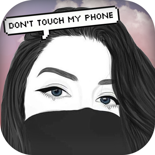 Don't Touch My Phone lock screen wallpapers icon