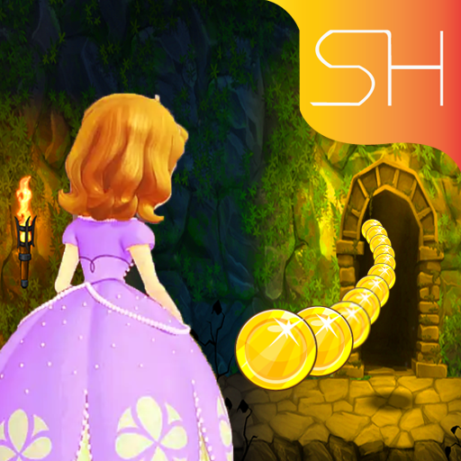 Princess adventure jungle castle icon