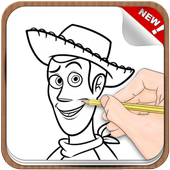 How To Draw Toy Story Drawing Game For Adult icon
