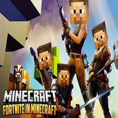 Fortnite Mod MCPE (3D Guns, Sniper, Shield Potion) icon