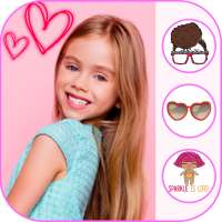 New Cute LOL Stickers Dolls Photo Editor