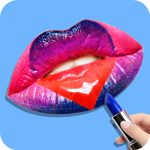 Lip Art 3D ASMR Satisfying Lipstick Makeover Game icon