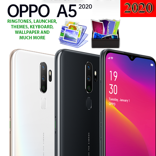 Oppo A5 2020 Ringtone,Launcher,Wallpaper, Keyboard أيقونة