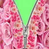 Zipper lock screen icon