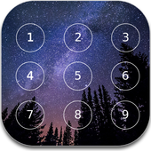 Galaxy password  Lock Screen icon