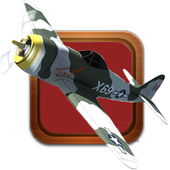 world war plane combat icon