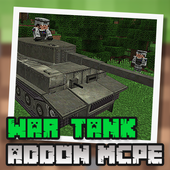 🔥 War Tank Addon for Minecraft PE icon