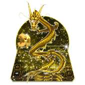 Tastiera 3D Gold Dragon on 9Apps