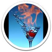 Fire In Glass Live Wallpaper icon