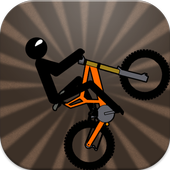 Stickman Bike icon