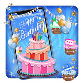 Chúc mừng sinh nhật chủ đề icon