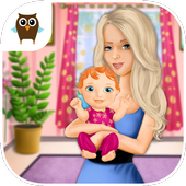 Sweet Baby Girl Newborn Baby icon