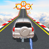 Impossible Mega Ramp Stunts - Prado Car Stunt Game icon