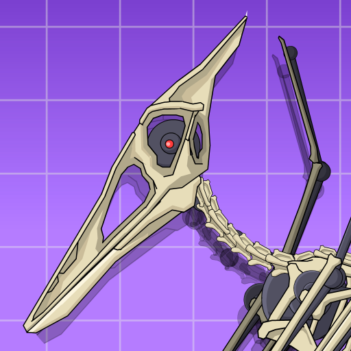 Pterosaur Dino Fossils Robot Age icon