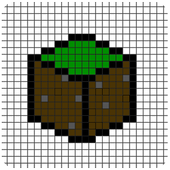 Pixel Art 2d Minecraft иконка