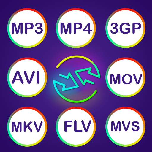 Video Converter - Mp3,Mp4,AVI أيقونة