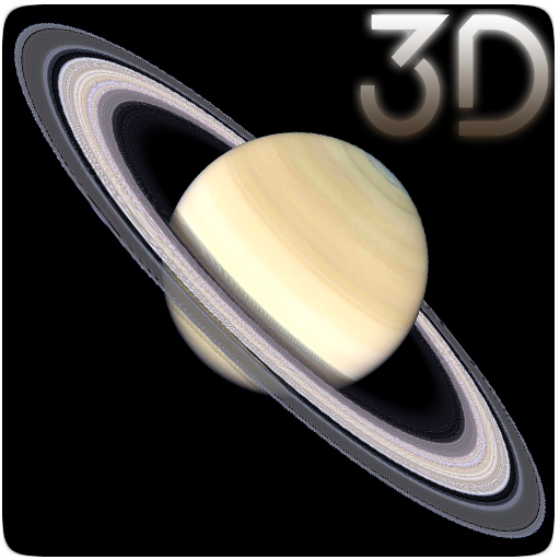 Planet Saturn Parallax 3D Live Wallpaper icon