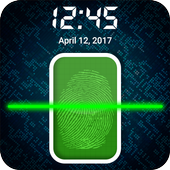 Fingerprint Lock screen Prank icon