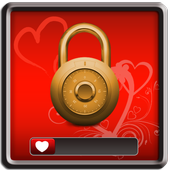 PINK LOVE LOCK SCREEN icon