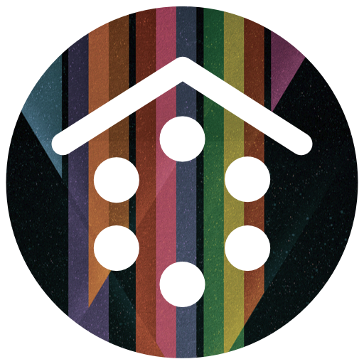 Full transparent theme for Smart Launcher icon