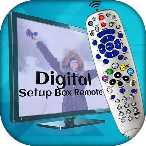 Digital Set Top Box Remote Control icon