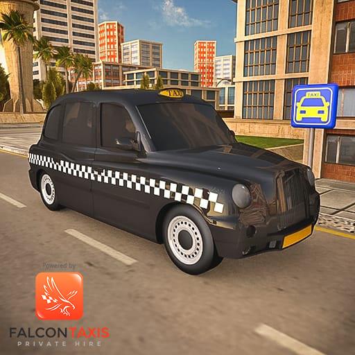 Falcon City Taxi Driving Game: City Taxi Simulator icon