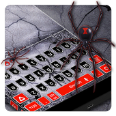Black Spider Keyboard icon
