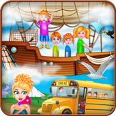 School Trip Games for Girls icon