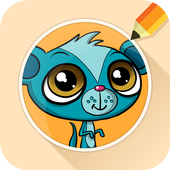 Draw Drawings Store of Littlest Pets icon