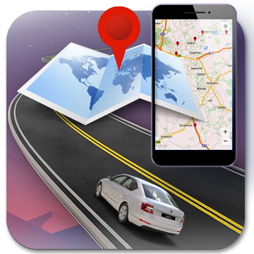 GPS Maps Navigation Route Finder&amp;Drive with Voice icon