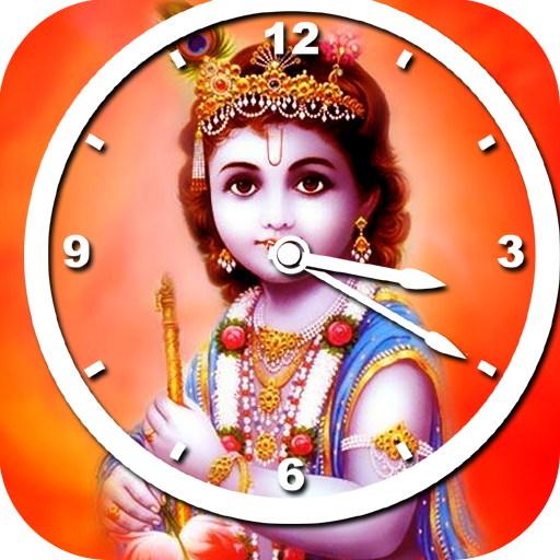 Krishna Clock Live Wallpaper icon