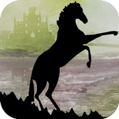 Shadow of The Black horse fly icon