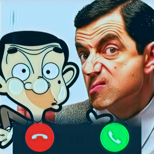Mr Bean fake call icon