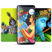 Radha Krishna Wallpaper and Quotes icon
