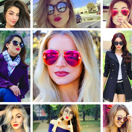 couple love collage maker icon