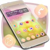 Pink Flower Launcher icon