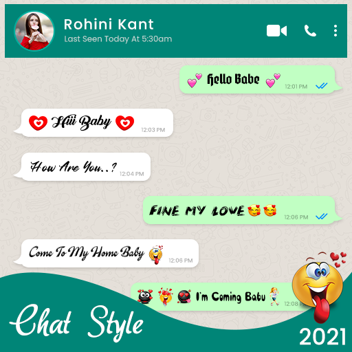 Chat Style : Stylish Font &amp; Keyboard For Whatsapp icon