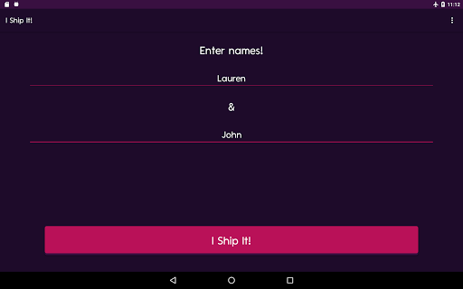 I Ship It - Fandom Couple Name Generator LOVE GAME screenshot 12