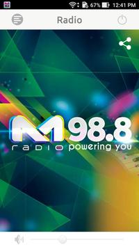 M Radio 98.8 Powering You screenshot 1