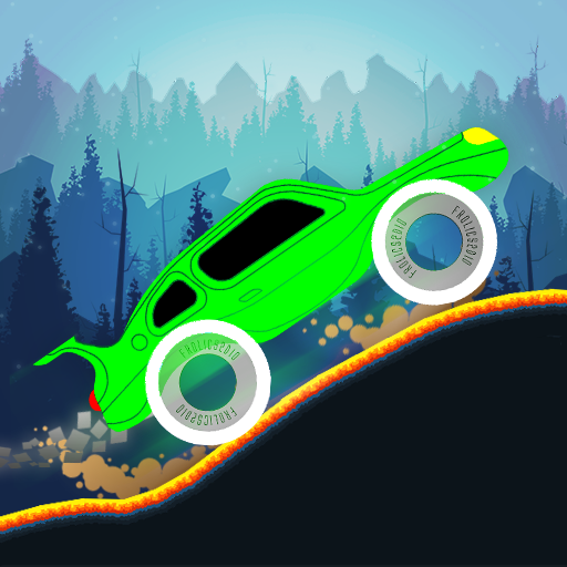Uphill Climb Racing Neon : Free Offline icon