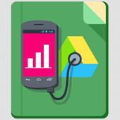 Log and sync calls to Google Drive icon