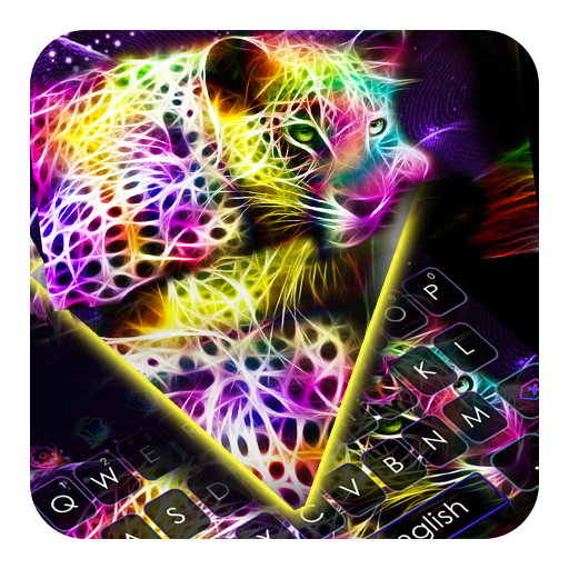 Hologram Leopard Keyboard icon