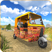Uphill Offroad Tuk Tuk Rickshaw Hill Climb Driver icon