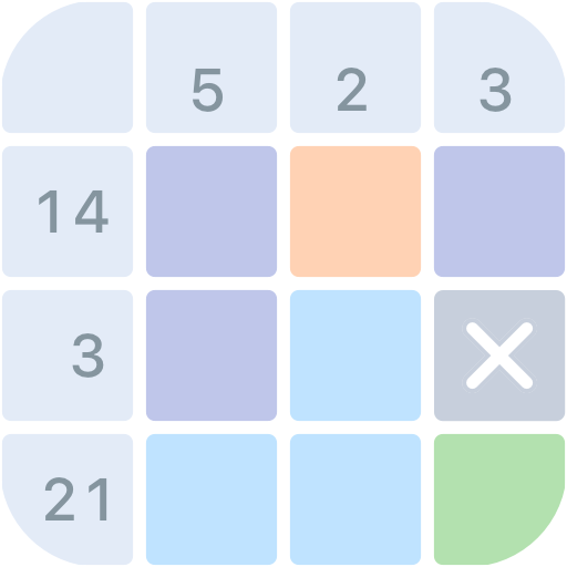 Nonogram - Picture cross icon