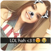 Snap photo filters &amp; Emoji icon